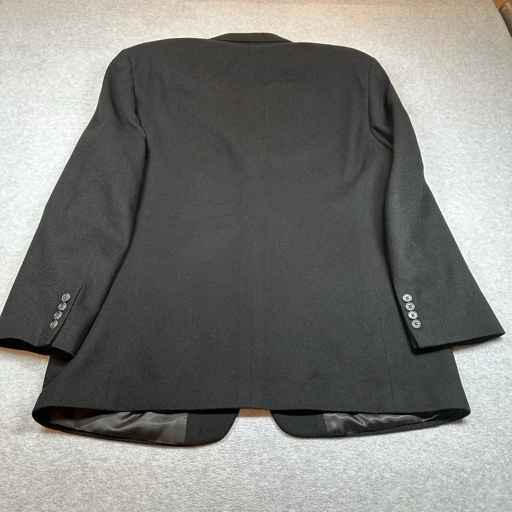 Grant Thomas Sport Coat Mens 46R Camel Hair Black Lord & Taylor